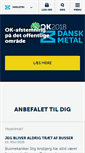 Mobile Screenshot of danskmetal.dk